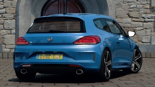 Volkswagen Scirocco R  POV Drive amp Review  Assetto Corsa [upl. by Annoid]