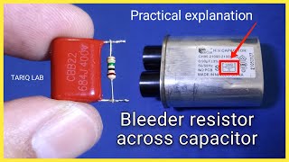 Why Bleeder Resistor Across Capacitor [upl. by Hercule298]