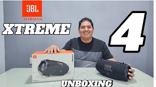 JBL XTREME 4  UNBOXING  LA MAS NUEVA [upl. by Anyd]