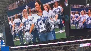 60th anniversary of Dallas Cowboys cheerleaders halftime show 111421 Cowboys vs Falcons [upl. by Ylim]