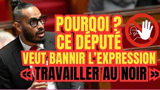 Pourquoi Bannir lExpression Travailler au Noir  Débat à lAssemblée Nationale [upl. by Nosreme241]