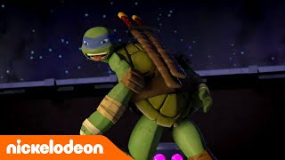 Tartarugas Ninja  A primeira luta  TMNT  Nickelodeon em Português [upl. by Eido]