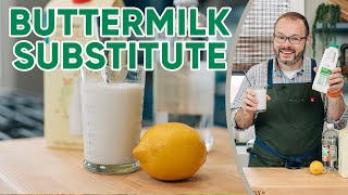 How to Make Buttermilk Substitute [upl. by Mikah652]