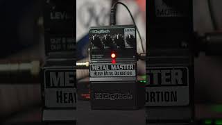 Digitech Metal Master Normal Output  Normal Input DigiTechFX distortionpedal guitarpedals [upl. by Afaw168]