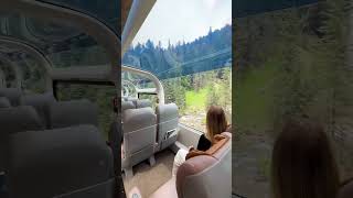 Panoramic Rocky Mountaineer Train Canada [upl. by Ai]