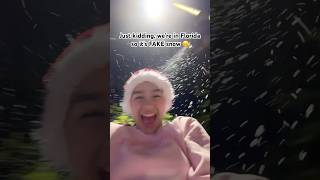 Does it snow where you live 😅😭 fypシ゚ funny skit trend relatable winter shorts viral [upl. by Leff]