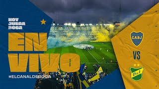 BOCA JUNIORS vs DEFENSA Y JUSTICIA TRANSMISION en VIVO  EL CANAL DE BOCA [upl. by Laohcin]