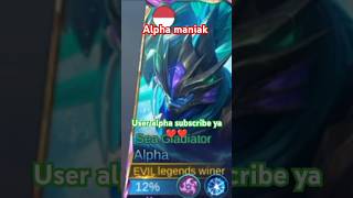 Alpha maniak terbaru 2024gameplay shorts [upl. by Gefen]