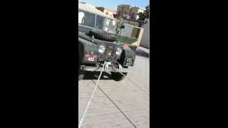 Land Rover Series One Capstan Winch in action [upl. by Yorker]