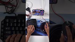 Phone me PC ke tarah Gaming karne Ke liye mouse and keyboard full set up tutorial Gaming test ￼ [upl. by Renate]