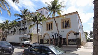 Walking UPSCALE Worth Avenue in Palm Beach Florida [upl. by Edin657]