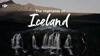 DJI  The Highlands of Iceland [upl. by Malvina]