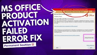 MS Office NOT ACTIVATED Heres What Youre Doing Wrong [upl. by Assira894]