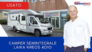 Presentazione Camper Semintegrale Laika Kreos 4010  USATO [upl. by Rehpotsirh]