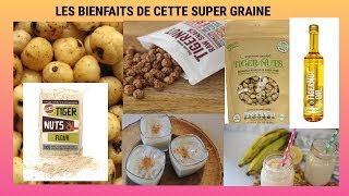 LES BIENFAITS DE CETTE SUPER GRAINE  TIGER NUT OU NOIX TIGRÉE [upl. by Etram]