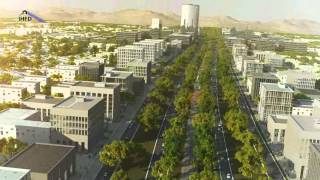 IHFD Kabul New City Development Animation [upl. by Aihtenak14]