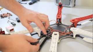 DJI F550 FLAMEWHEEL NAZA HEXACOPTER ARF STEP BY STEP COMPLETE BUILD [upl. by Niarb]