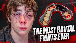 The Most Brutal Fight Moments Of All Time  MMAs Most Savage Moments amp Knockouts [upl. by Atsed]