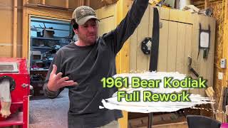 Bear Kodiak 1961 Traditional Recurve  Full Rework  Part 1 [upl. by Denny]