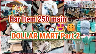 One DOLLAR MART Saima Paari Mall Karachi Part2😍 Households items smart kitchen gadgets Humare Vlogs [upl. by Aneerehs]