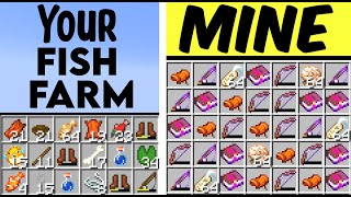 BEST 119 amp 121 AFK Fish Farm in Minecraft TUTORIAL java [upl. by Ahc]