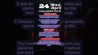 Good morning prayer points prayer dailyprayer waymaker [upl. by Whall]