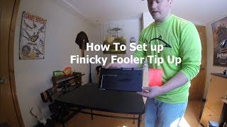 How to Set up a Finicky Fooler Tip Up  Ice Fishing [upl. by Aneg]