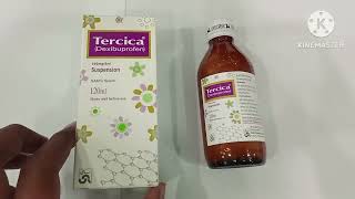 Tercica Syrup 120ml Uses in Urdu Tercica Syrup UsesTercica SuspensionTercica SyrupDexibuprofen [upl. by Bartle]