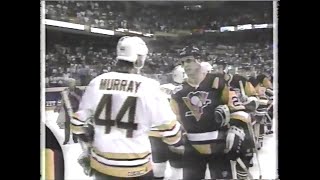 May 1992  Sports Video Diary NBA amp NHL Playoffs Action amp Highlights Lots of Penguins [upl. by Yerhcaz]