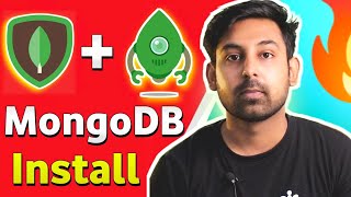 How to install MongoDB amp Robo 3T ✔🔥 [upl. by Lilla]