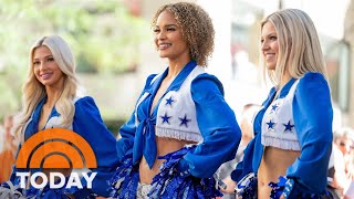 Dallas Cowboys Cheerleaders talk ‘America’s Sweethearts’ series [upl. by Nnyluqcaj]