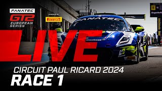 FULL RACE  Race 1  Circuit Paul Ricard  2024 Fanatec GT2 Europe [upl. by Deloris]