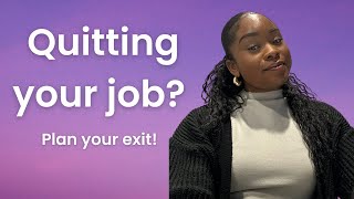 Quitting your job Plan your exit strategy to get your dream HR job [upl. by Goodyear446]