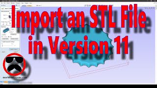 Import an STL File into VCarve and Aspire Version 110 and Newer [upl. by Wiersma315]