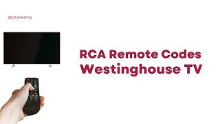 RCA Universal Remote Codes For Westinghouse TV [upl. by Leoni]