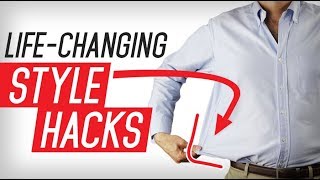 10 Incredible Mens Style Hacks To Make Life EASY [upl. by Eytak]