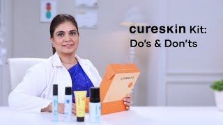 How to use Cureskin Kit  Dr Charu Sharma [upl. by Reklaw]