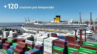 Cruceros en Puerto Buenos Aires [upl. by Yard]