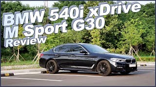 BMW 540i xDrive M Sport 시승기 ♥ 제로백 48초 G30 5시리즈 소닉 자동차 리뷰 51 ♥ [upl. by Anul]