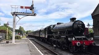 LMS Jubilee class Matlock to Rowsley South Darley Dale [upl. by Voletta435]