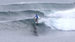 Incredible nose riding at the Malibu Longboard Championships [upl. by Esenaj]