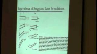 Introduction to Crystallography Lecture 6 — Diffraction [upl. by Haridan]