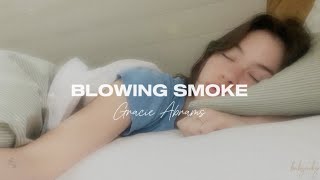 Blowing smoke  Gracie Abrams sub español [upl. by Maleki]