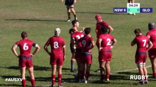 FULL REPLAY NSW Schools II vs QLD Schools I [upl. by Rennerb]