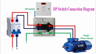 DP Switch  Double Pole Switch Wiring  DP Switch Connection Diagram EEE Tutors Engineering Mindset [upl. by Ahsratal]