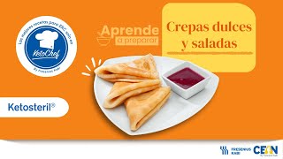 KetoChef Crepas dulces y saladas [upl. by Eiramaneet304]