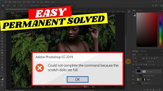 FIXED Adobe Photoshop Scratch Disk are Full  Cara Mengatasi Error Scratch Disk are Full [upl. by Carrick570]