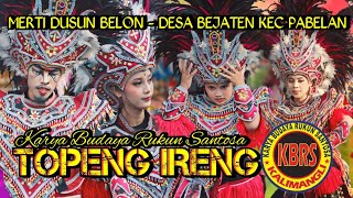 TARI TOPENG IRENG KBRS KALIMANGLI LIVE MERTI DUSUN BELON  DESA BEJATEN  KEC PABELAN [upl. by Ahsirk304]