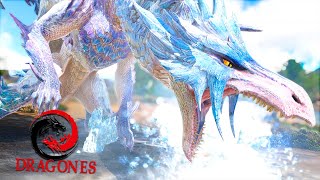 SOBREVIVO 100 DÍAS entre DRAGONES 9  ARK [upl. by Aneleasor]