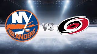 New York Islanders 7101 vs Carolina Hurricanes 82 [upl. by Qooraf735]